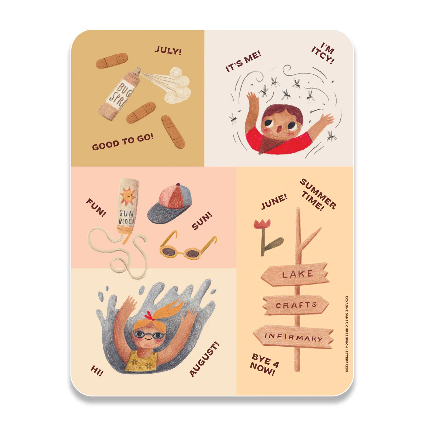 CAMP STATIONERY KIT X ROXANNE DANER - Image 4