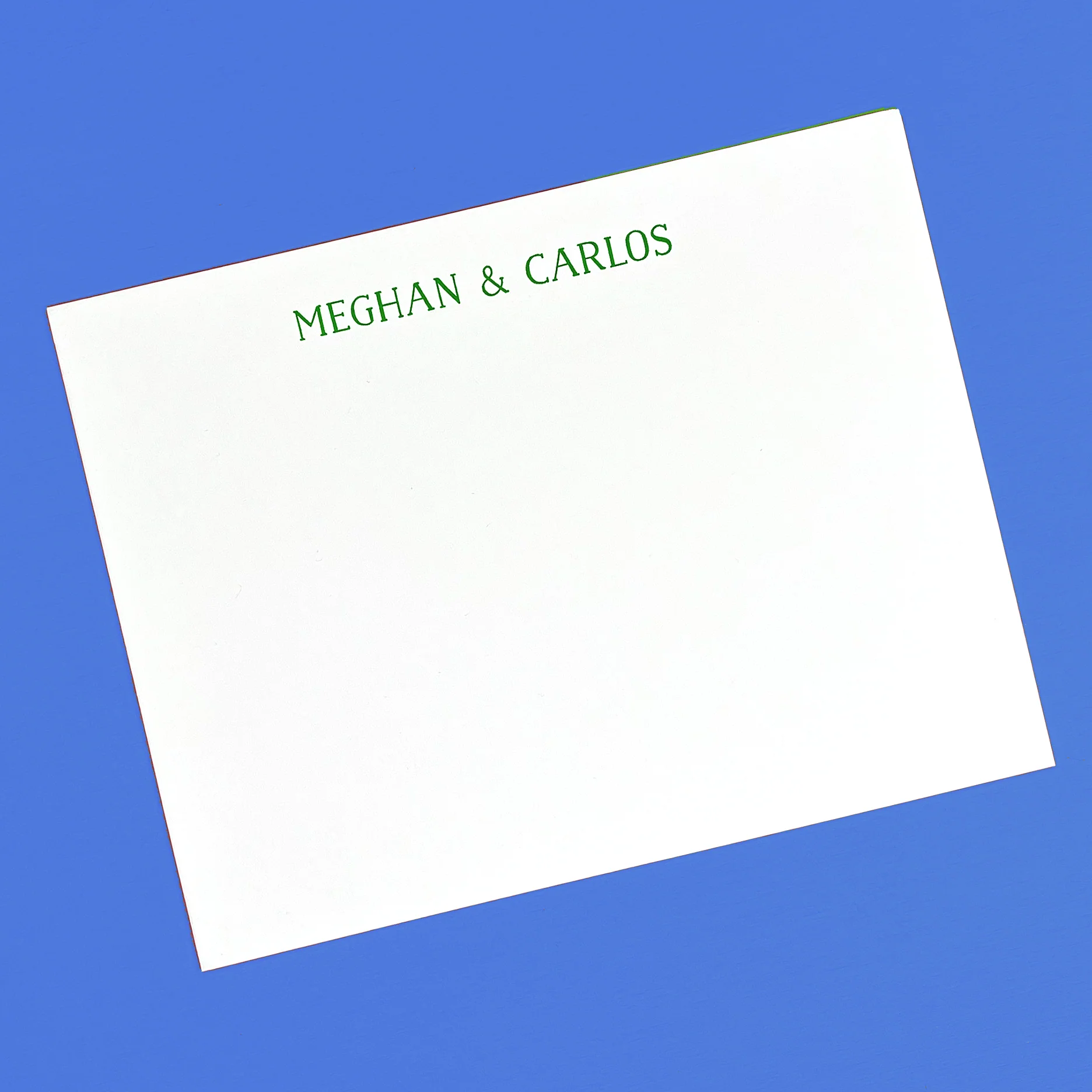 Letterpress Stationery